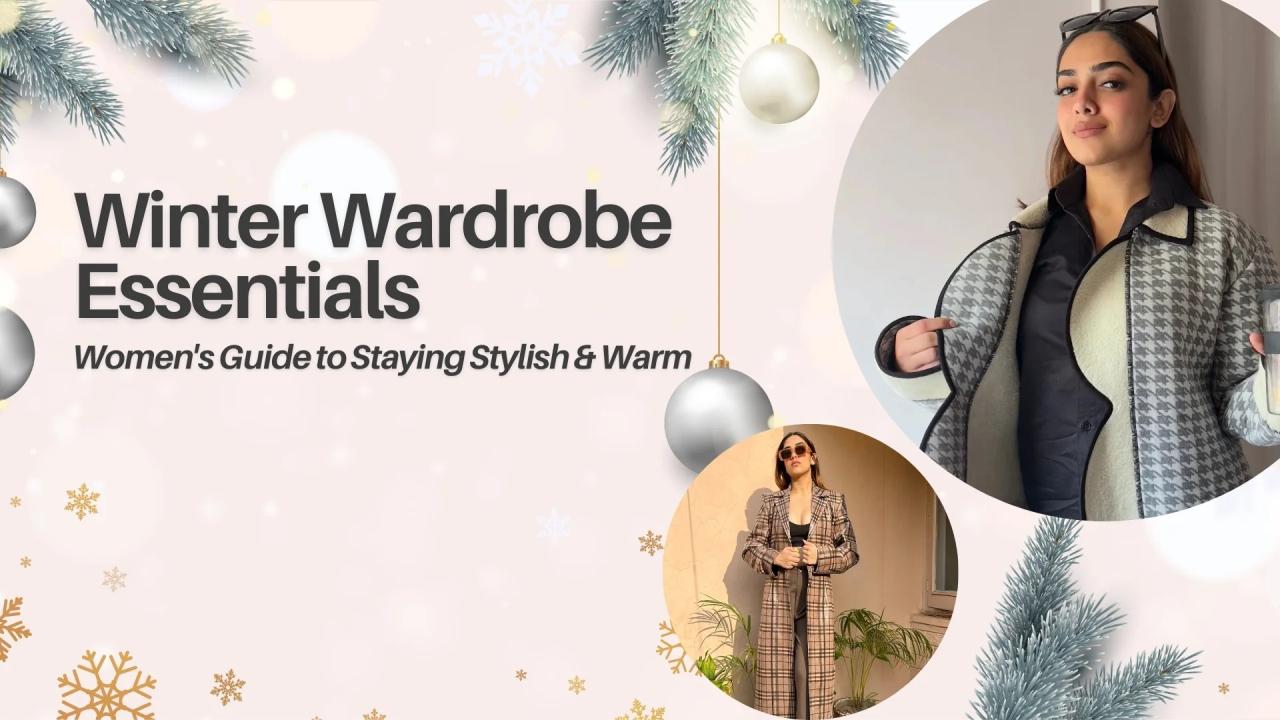 Best accessories for winter wardrobe essentials